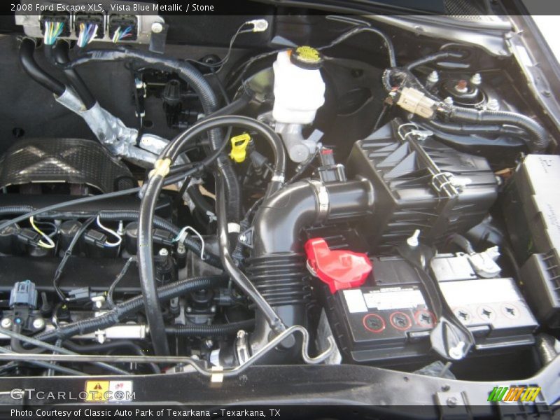 Vista Blue Metallic / Stone 2008 Ford Escape XLS