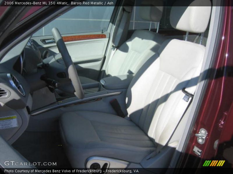 Barolo Red Metallic / Ash 2006 Mercedes-Benz ML 350 4Matic