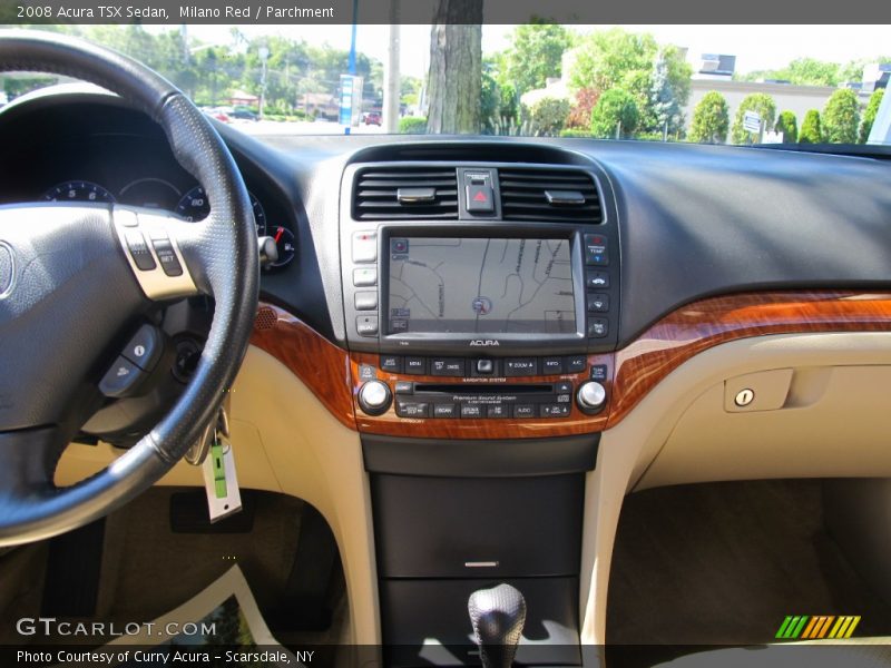 Milano Red / Parchment 2008 Acura TSX Sedan