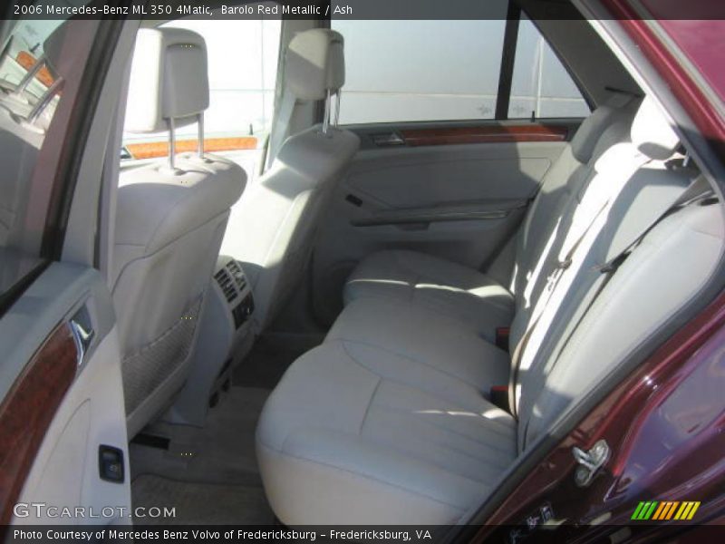 Barolo Red Metallic / Ash 2006 Mercedes-Benz ML 350 4Matic