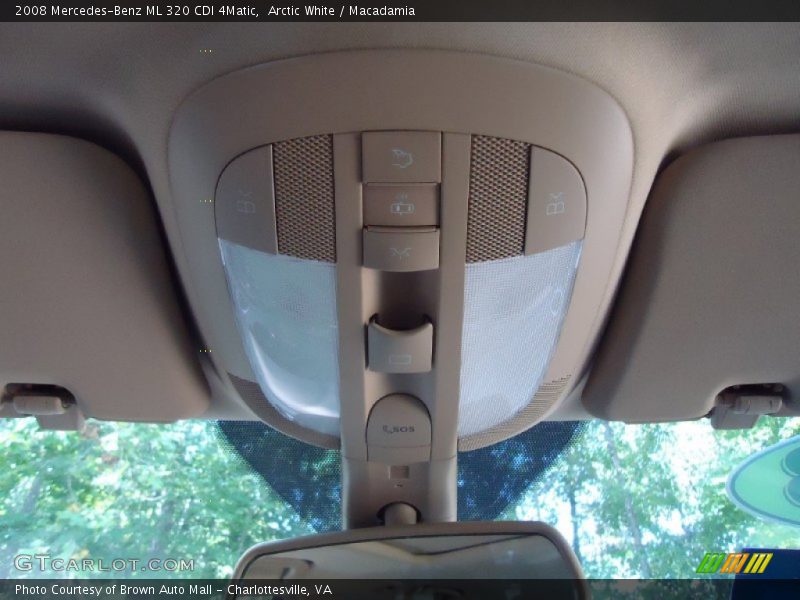 Arctic White / Macadamia 2008 Mercedes-Benz ML 320 CDI 4Matic