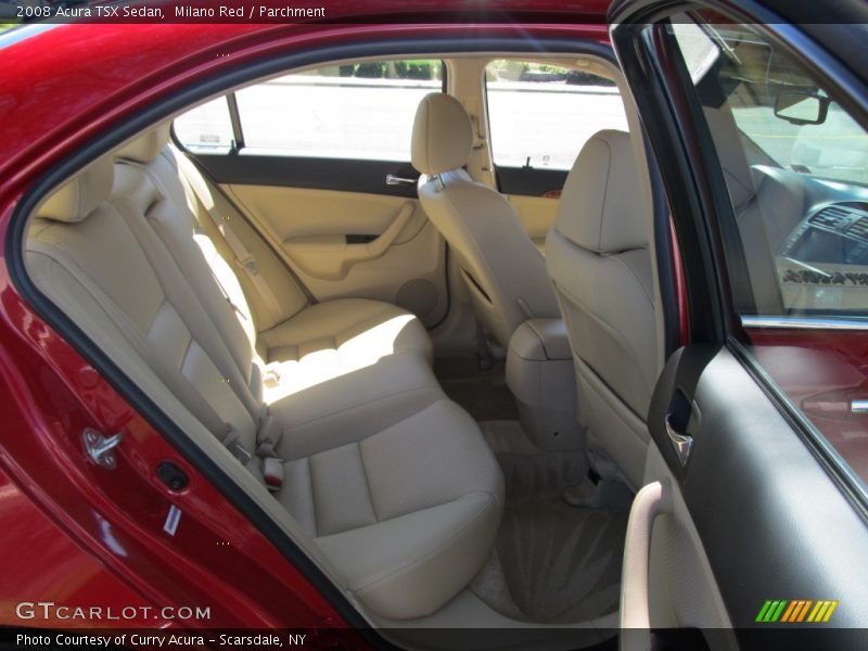 Milano Red / Parchment 2008 Acura TSX Sedan