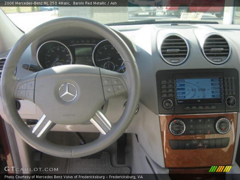 Barolo Red Metallic / Ash 2006 Mercedes-Benz ML 350 4Matic