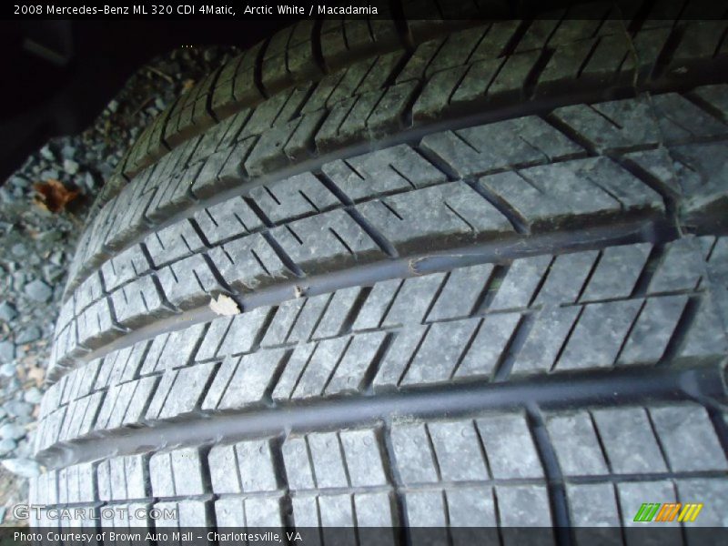 Arctic White / Macadamia 2008 Mercedes-Benz ML 320 CDI 4Matic