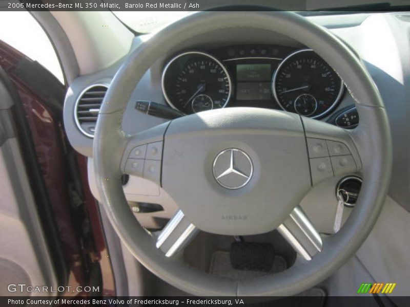 Barolo Red Metallic / Ash 2006 Mercedes-Benz ML 350 4Matic