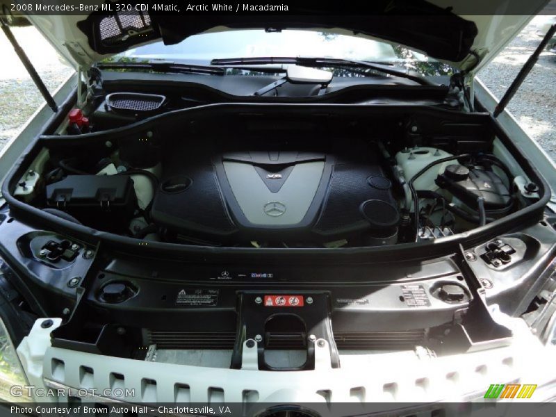 Arctic White / Macadamia 2008 Mercedes-Benz ML 320 CDI 4Matic