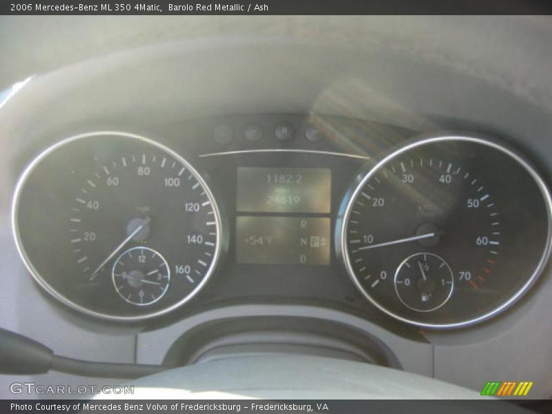 Barolo Red Metallic / Ash 2006 Mercedes-Benz ML 350 4Matic
