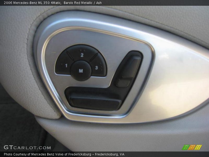 Barolo Red Metallic / Ash 2006 Mercedes-Benz ML 350 4Matic