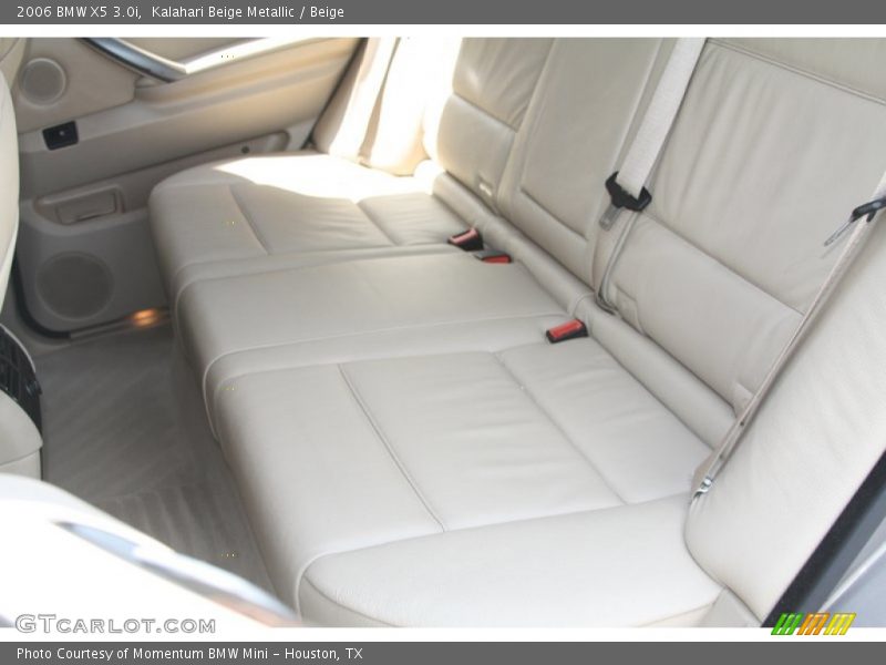 Kalahari Beige Metallic / Beige 2006 BMW X5 3.0i