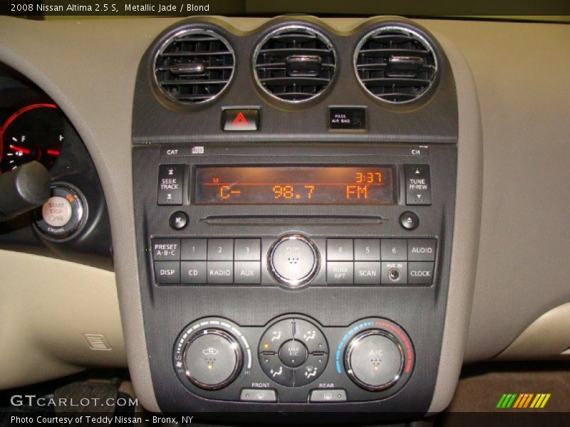 Metallic Jade / Blond 2008 Nissan Altima 2.5 S