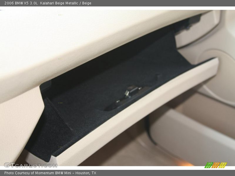 Kalahari Beige Metallic / Beige 2006 BMW X5 3.0i