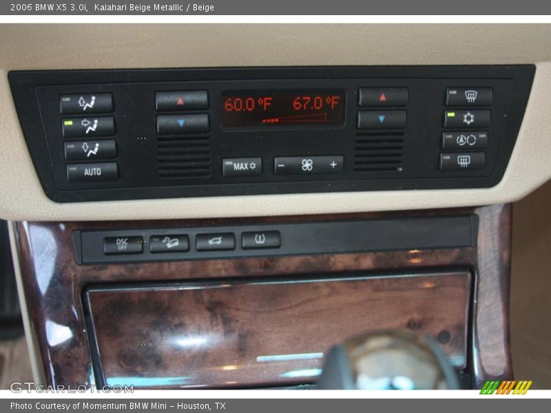 Kalahari Beige Metallic / Beige 2006 BMW X5 3.0i