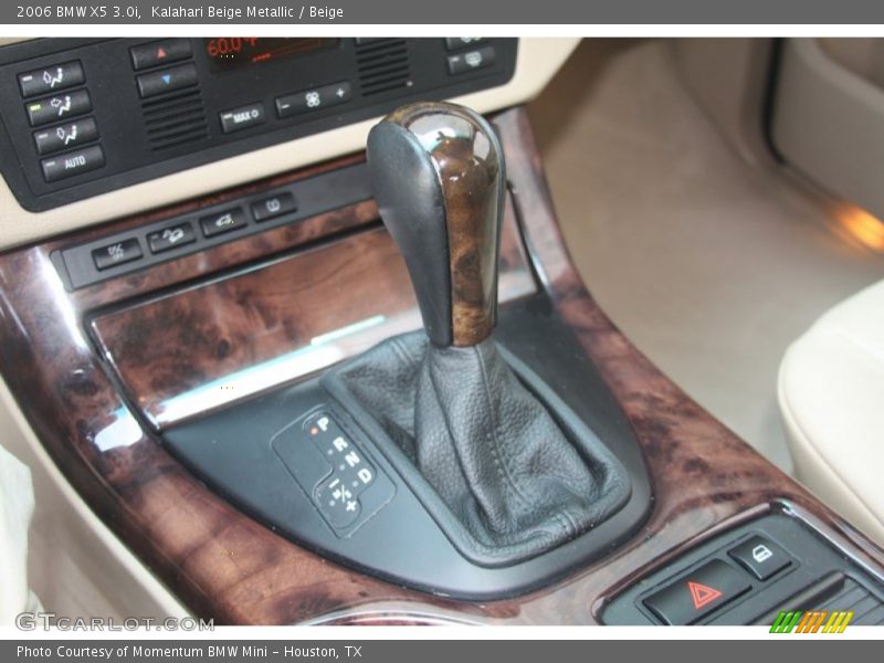 Kalahari Beige Metallic / Beige 2006 BMW X5 3.0i