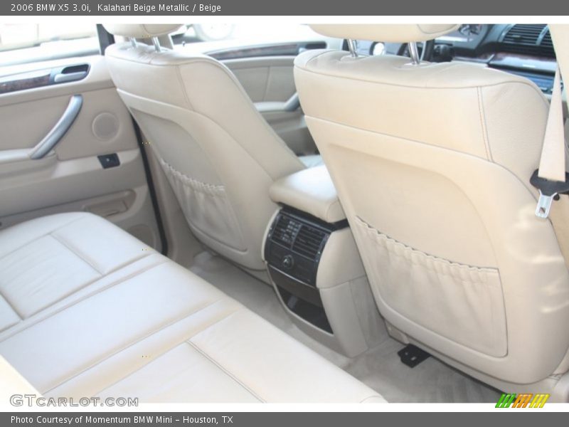 Kalahari Beige Metallic / Beige 2006 BMW X5 3.0i