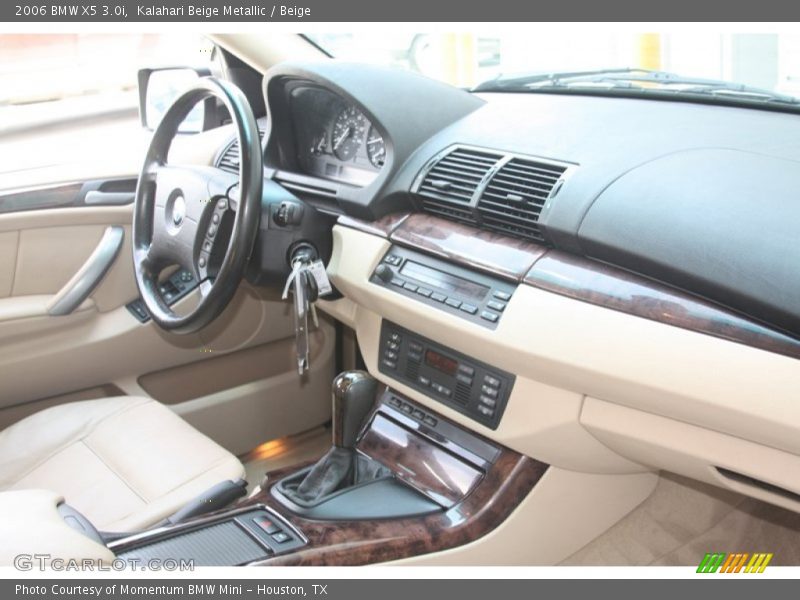 Kalahari Beige Metallic / Beige 2006 BMW X5 3.0i