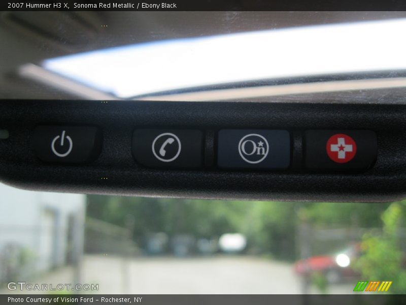 Sonoma Red Metallic / Ebony Black 2007 Hummer H3 X