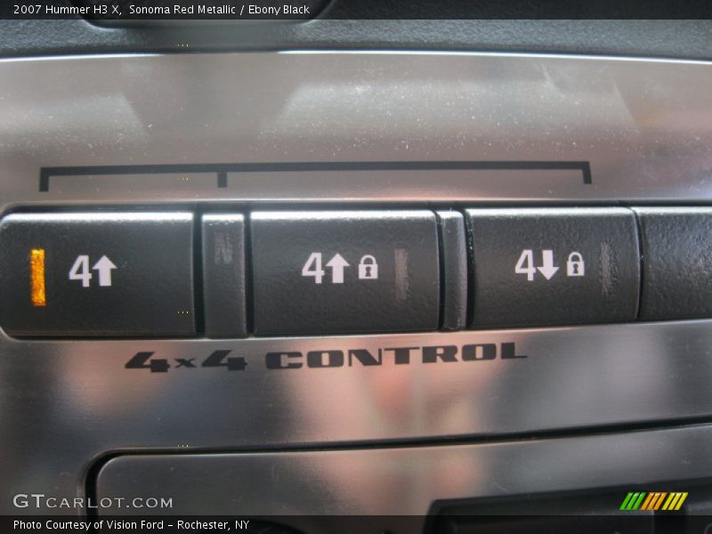 Sonoma Red Metallic / Ebony Black 2007 Hummer H3 X