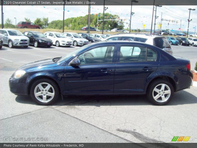 Imperial Blue Metallic / Ebony 2010 Chevrolet Cobalt LT Sedan