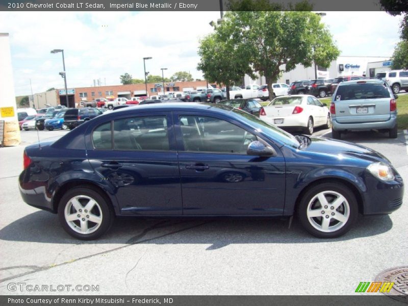 Imperial Blue Metallic / Ebony 2010 Chevrolet Cobalt LT Sedan