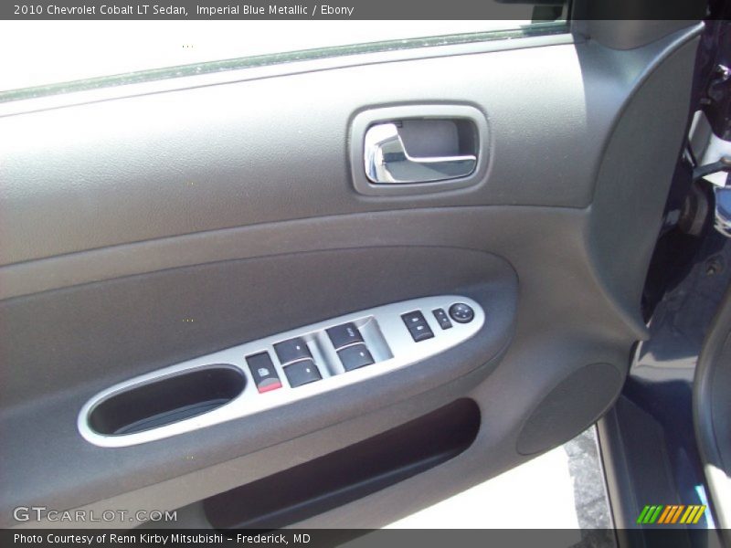Imperial Blue Metallic / Ebony 2010 Chevrolet Cobalt LT Sedan