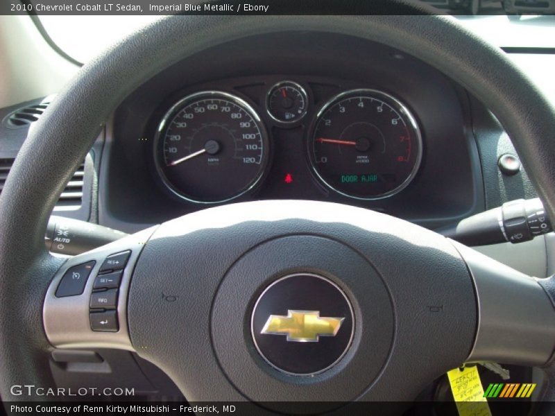 Imperial Blue Metallic / Ebony 2010 Chevrolet Cobalt LT Sedan