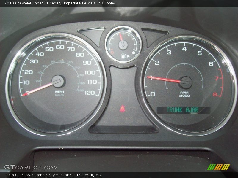 Imperial Blue Metallic / Ebony 2010 Chevrolet Cobalt LT Sedan