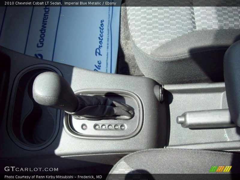 Imperial Blue Metallic / Ebony 2010 Chevrolet Cobalt LT Sedan