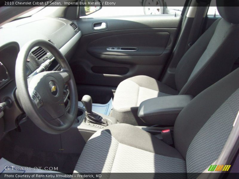 Imperial Blue Metallic / Ebony 2010 Chevrolet Cobalt LT Sedan