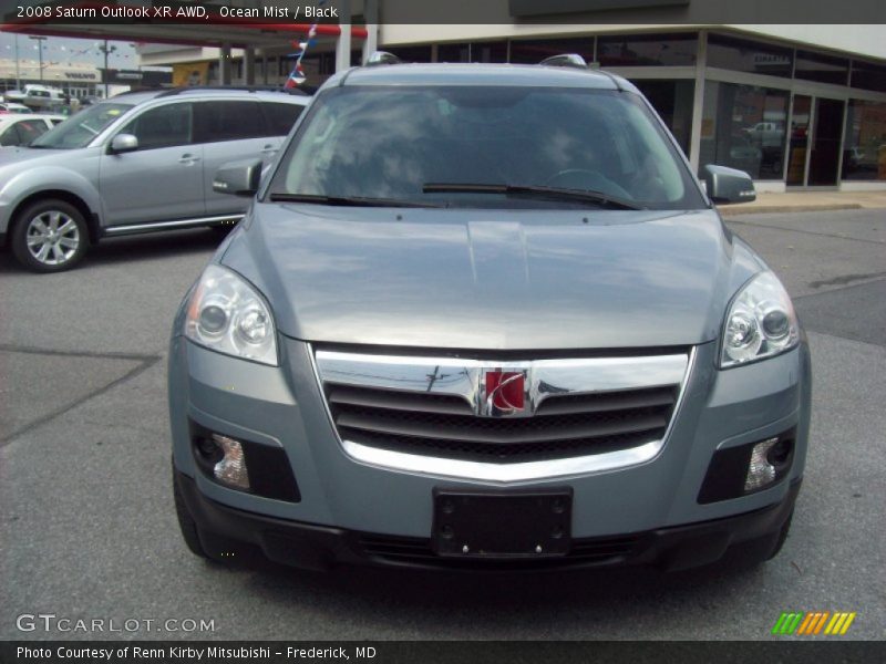 Ocean Mist / Black 2008 Saturn Outlook XR AWD