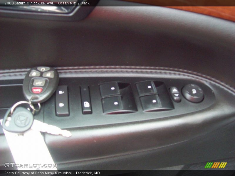 Ocean Mist / Black 2008 Saturn Outlook XR AWD