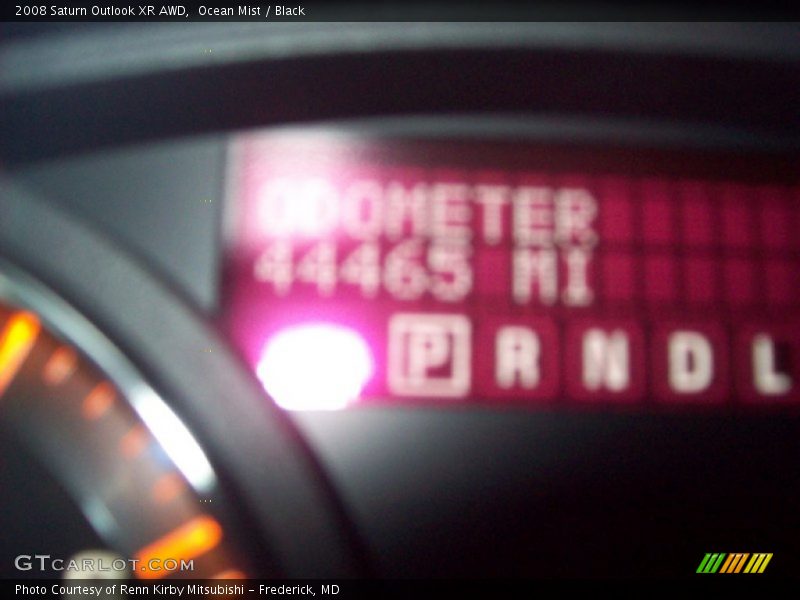 Ocean Mist / Black 2008 Saturn Outlook XR AWD