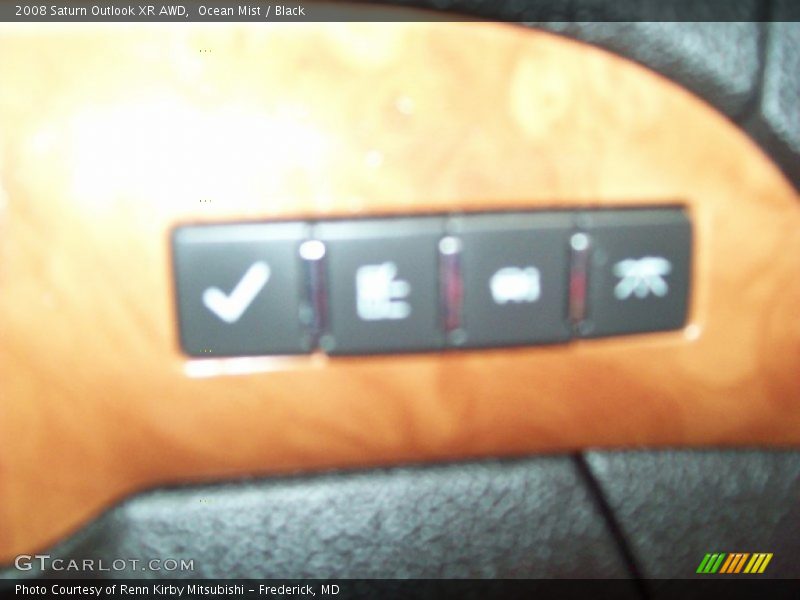 Ocean Mist / Black 2008 Saturn Outlook XR AWD