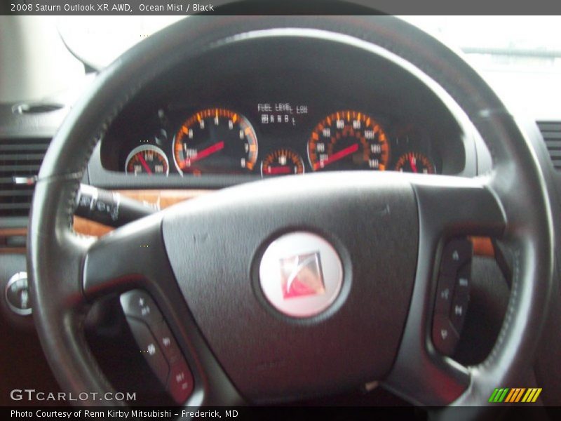 Ocean Mist / Black 2008 Saturn Outlook XR AWD