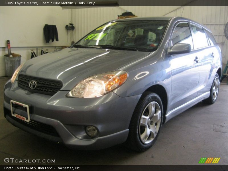 Cosmic Blue Metallic / Dark Gray 2005 Toyota Matrix