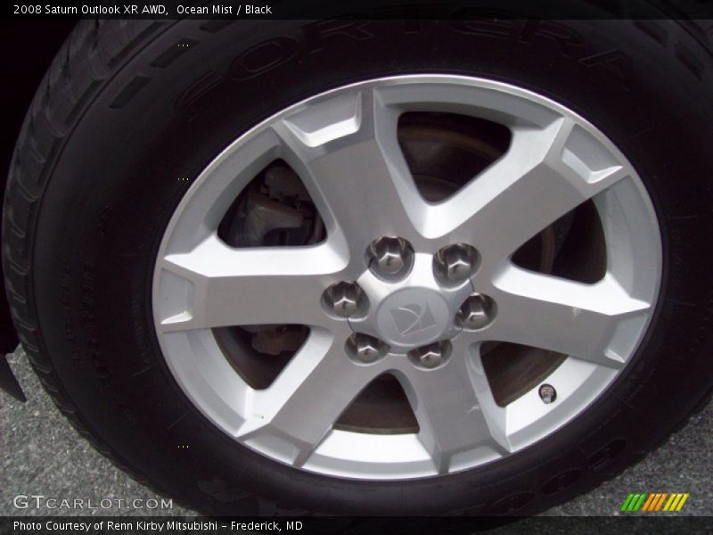 Ocean Mist / Black 2008 Saturn Outlook XR AWD