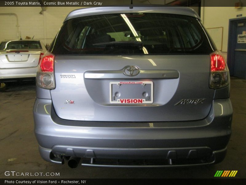 Cosmic Blue Metallic / Dark Gray 2005 Toyota Matrix