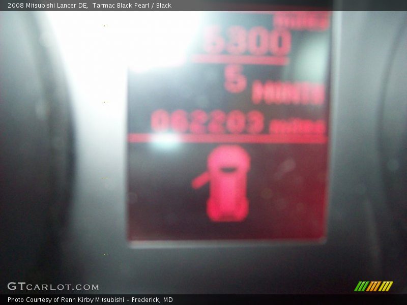 Tarmac Black Pearl / Black 2008 Mitsubishi Lancer DE