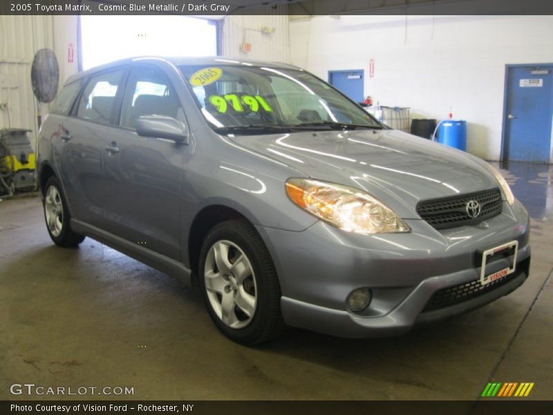 Cosmic Blue Metallic / Dark Gray 2005 Toyota Matrix