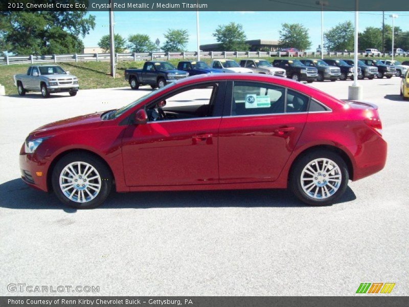  2012 Cruze Eco Crystal Red Metallic