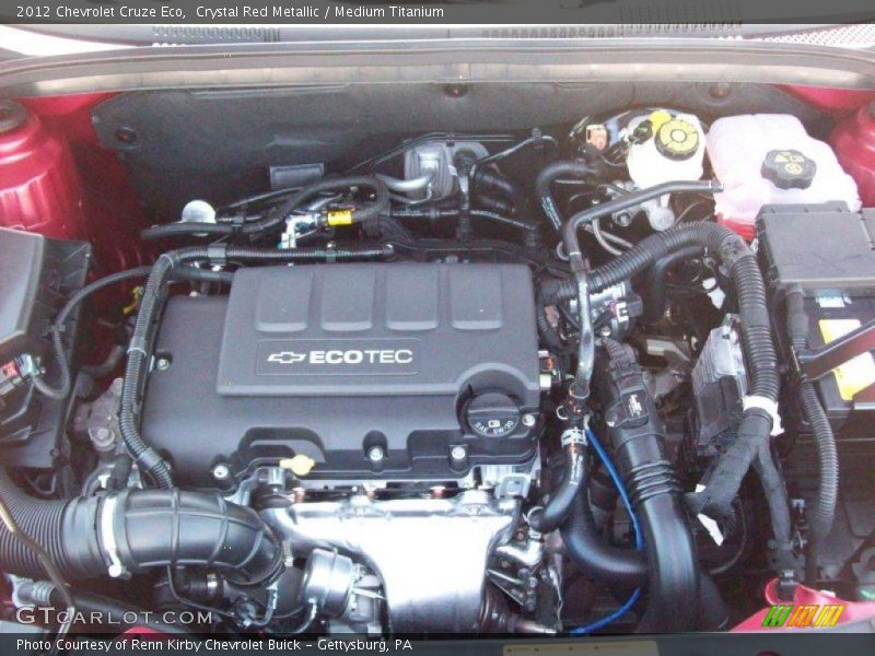  2012 Cruze Eco Engine - 1.4 Liter DI Turbocharged DOHC 16-Valve VVT 4 Cylinder