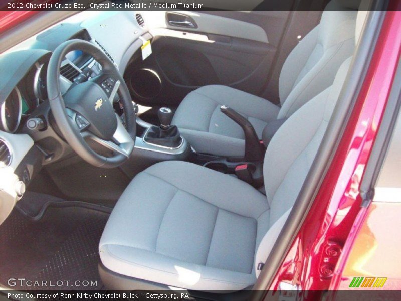  2012 Cruze Eco Medium Titanium Interior