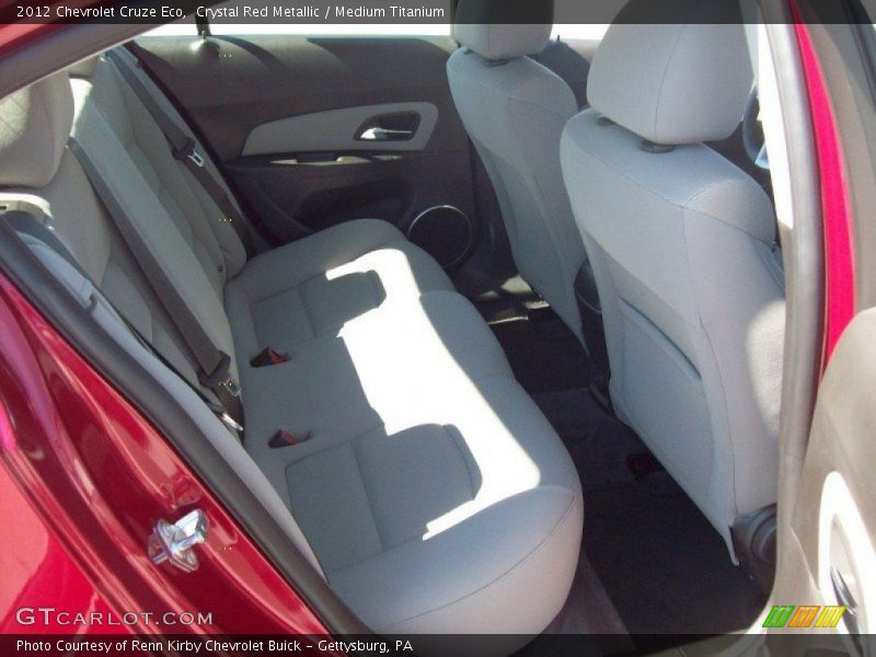 Crystal Red Metallic / Medium Titanium 2012 Chevrolet Cruze Eco