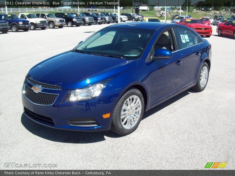 Front 3/4 View of 2012 Cruze Eco