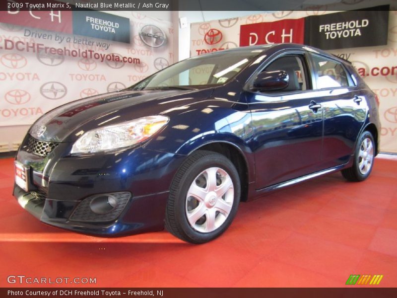 Nautical Blue Metallic / Ash Gray 2009 Toyota Matrix S
