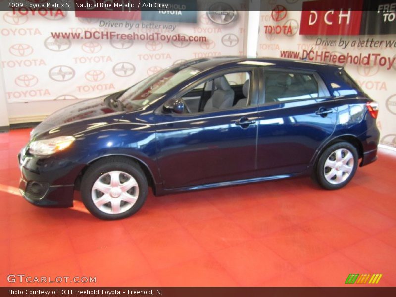 Nautical Blue Metallic / Ash Gray 2009 Toyota Matrix S
