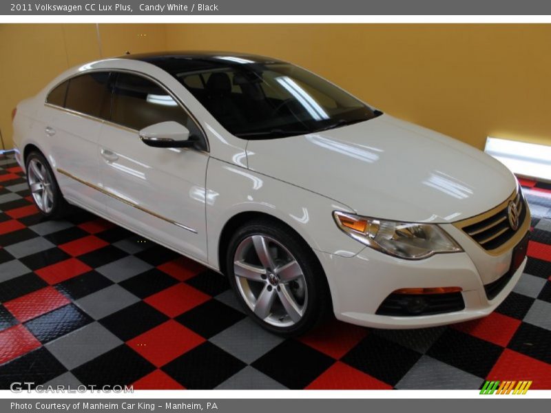 Candy White / Black 2011 Volkswagen CC Lux Plus