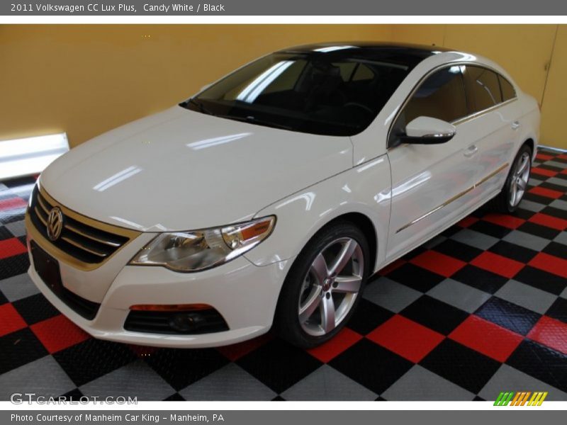 Candy White / Black 2011 Volkswagen CC Lux Plus