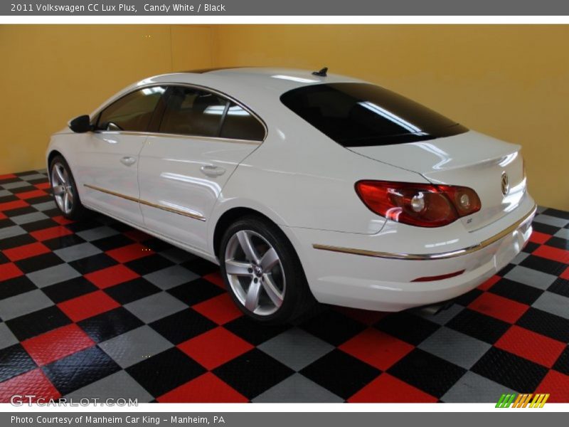 Candy White / Black 2011 Volkswagen CC Lux Plus