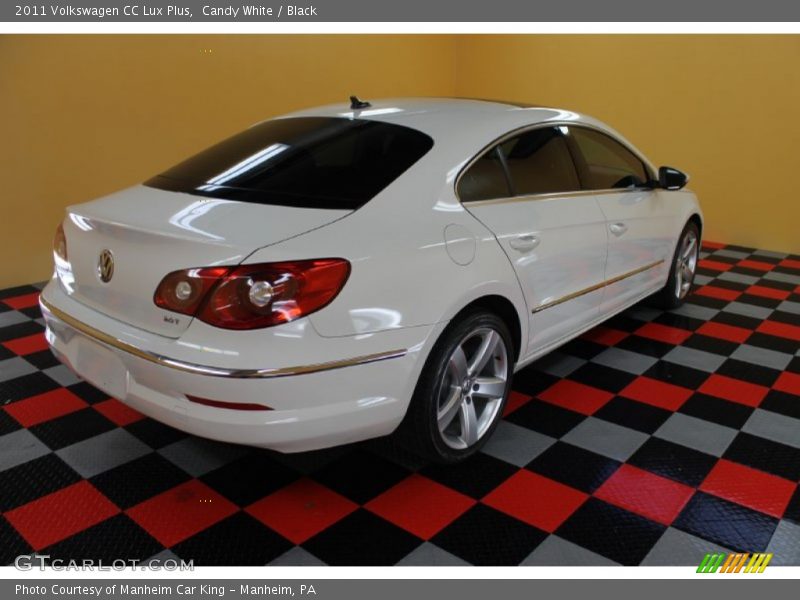Candy White / Black 2011 Volkswagen CC Lux Plus
