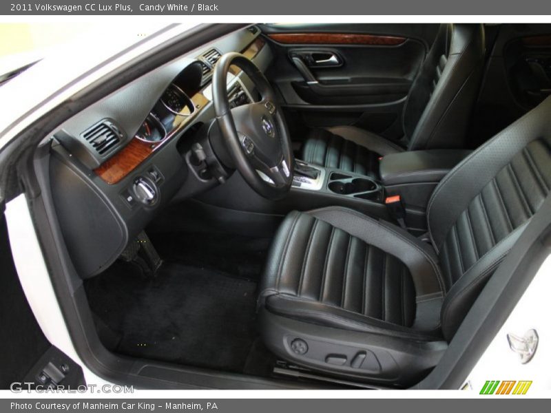 Candy White / Black 2011 Volkswagen CC Lux Plus